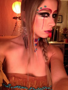 Halloween Costumes | Native American Makeup Tutorial |