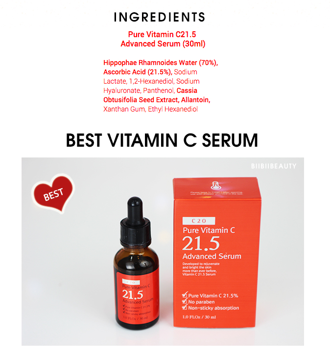 OST C 21.5 SERUM REVIEW | OST Pure Vitamin C 21.5 Advanced Serum