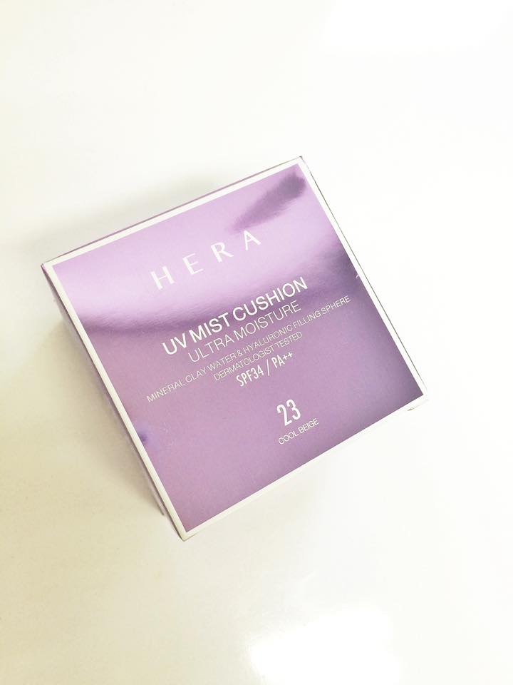 HERA UV Mist Cushion Ultra Moisture 23 Review