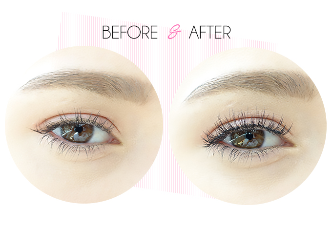 How to online put false lashes