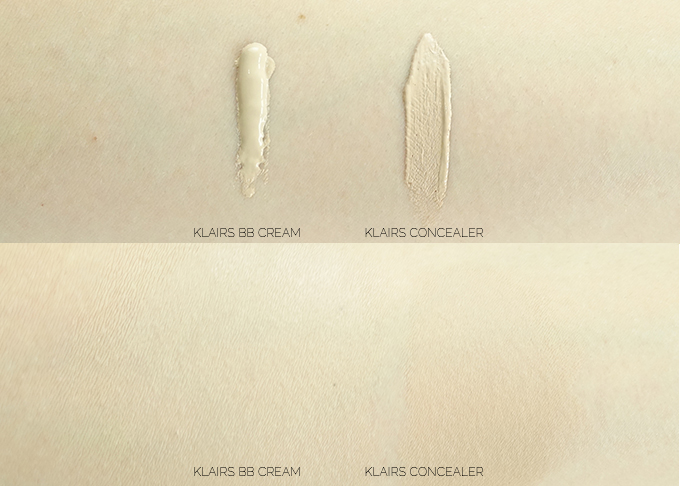 KLAIRS REVIEW | KLAIRS BB CREAM & KLAIRS CREAMY & NATURAL FIT CONCEALER REVIEW