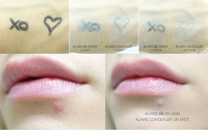 KLAIRS REVIEW | KLAIRS BB CREAM & KLAIRS CREAMY & NATURAL FIT CONCEALER REVIEW