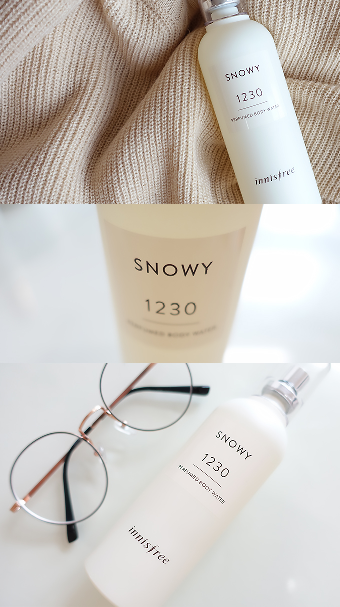 INNISFREE PERFUMED BODY WATER SNOWY REVIEW