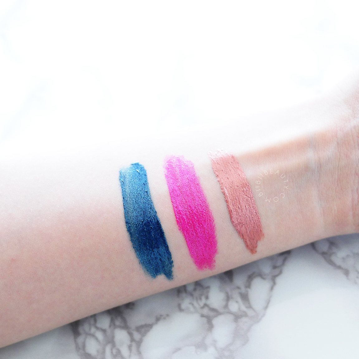 NYX Cosmic Metals Lip Cream Swatches