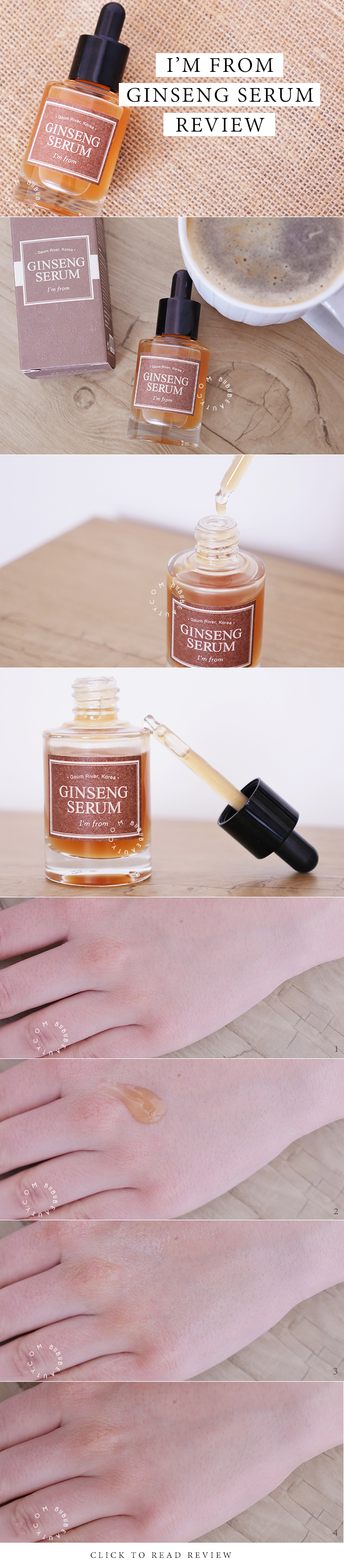 IM FROM GINSENG SERUM | Korean Skincare Review