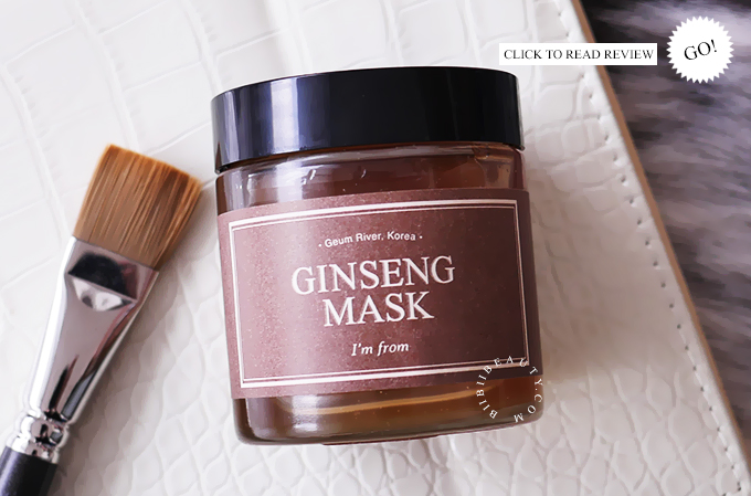 IM FROM GINSENG MASK REVIEW BIIBIIBEAUTY