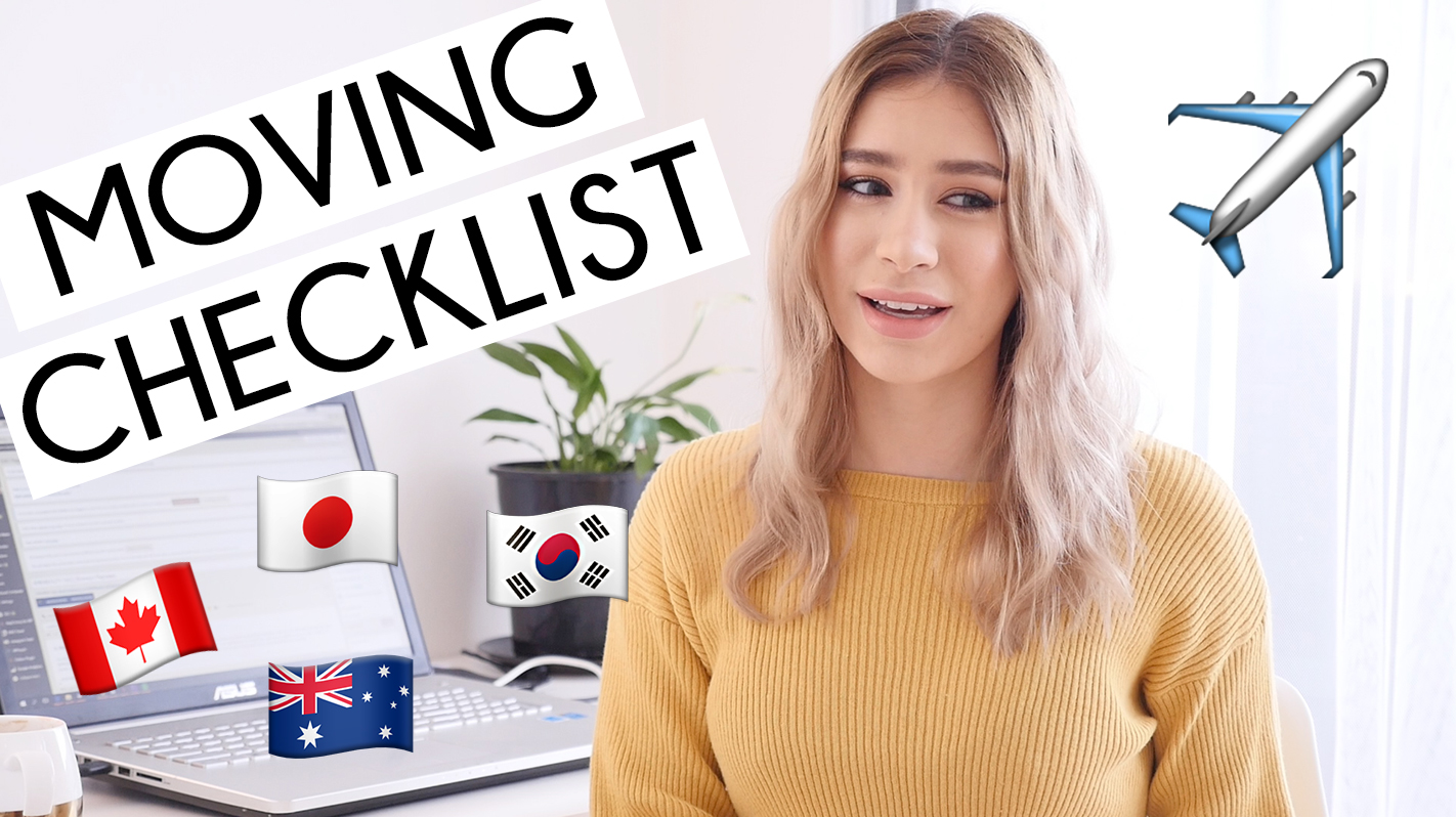 Moving Checklist for Overseas | How I Prepare to Move Countries