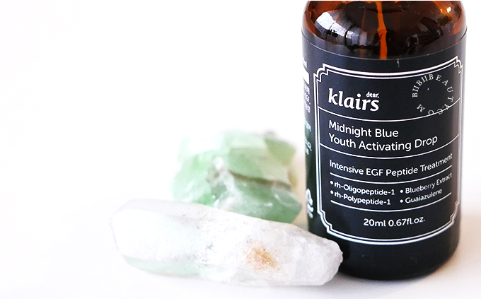 KLAIRS MIDNIGHT BLUE YOUTH ACTIVATING DROP REVIEW | In-depth