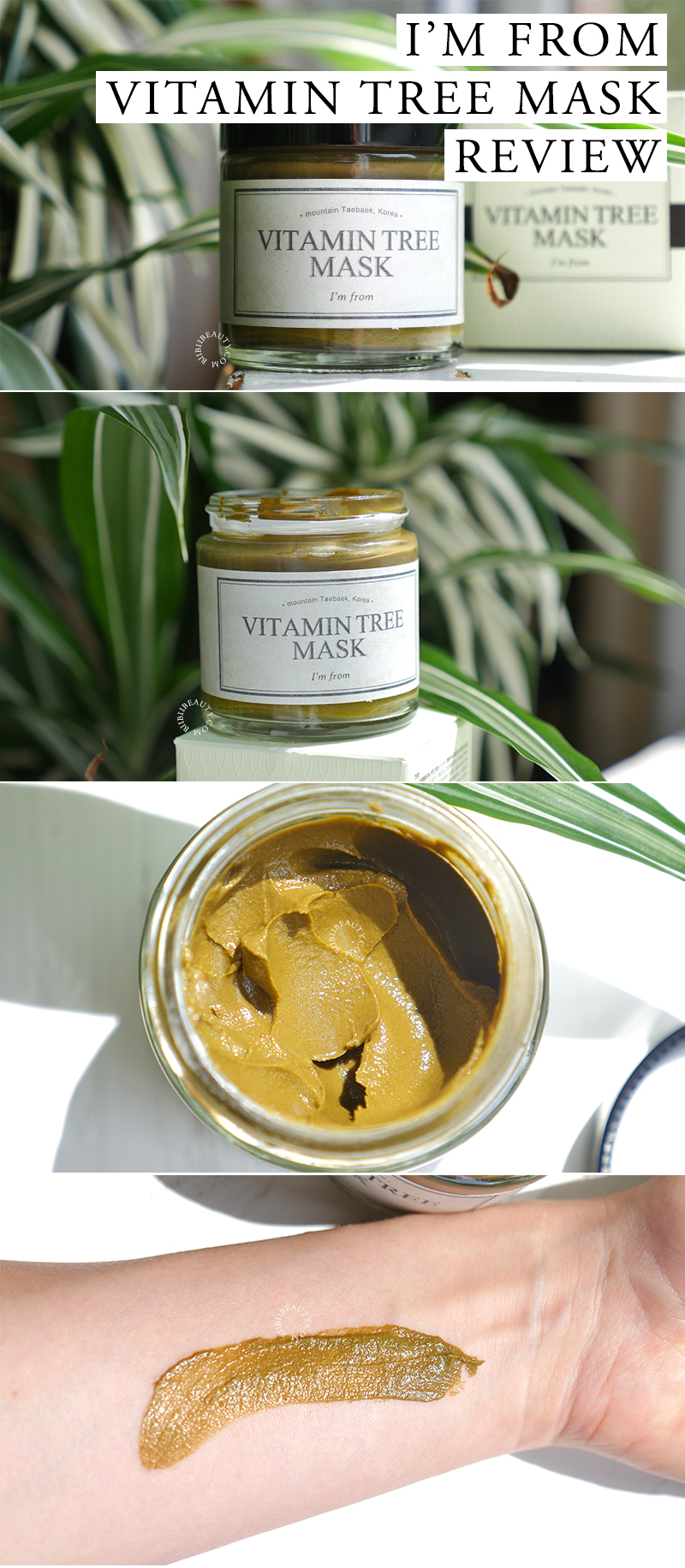 I'M FROM Vitamin Tree Mask Review | Vitamins for skin