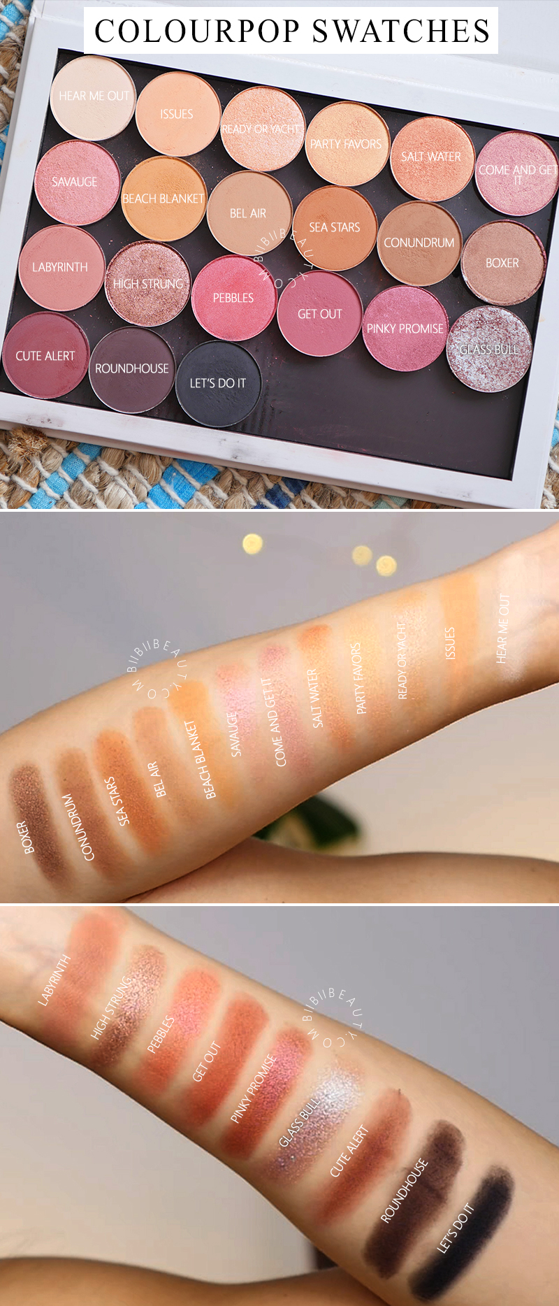 colourpop-eye-shadow-swatches-glass-bull-come-and-get-it-high-strung-boxer-cute-alert-sea-stars-salt-water-bel-air-biibiibeauty-cover
