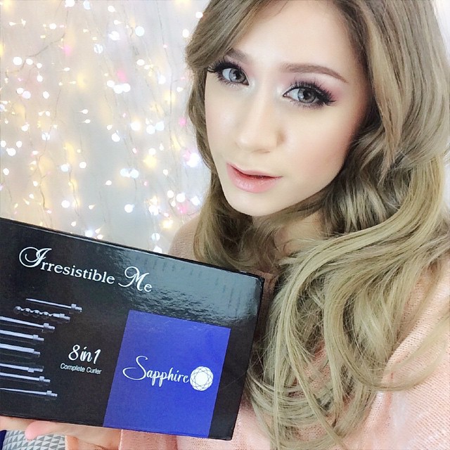 THE BEST CURLING WAND | IrrisistibleMe 8 in 1 Sapphire Wand Review