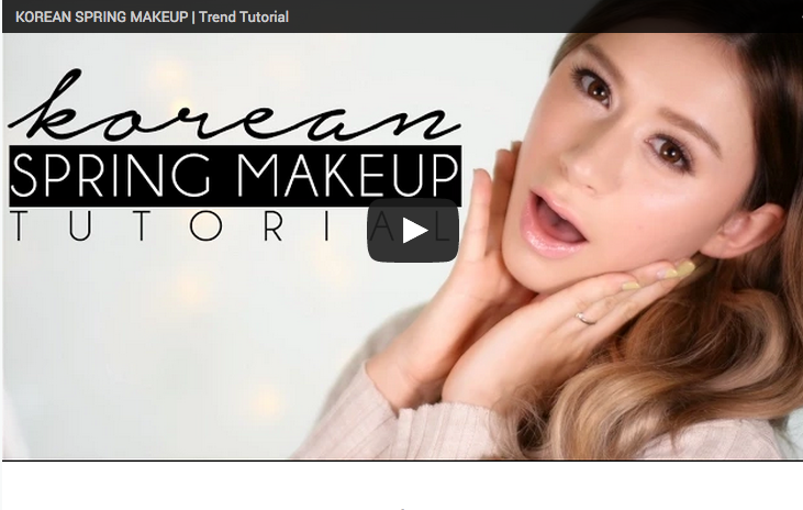 KOREAN SPRING MAKEUP TRENDS Makeup Tutorial (1)