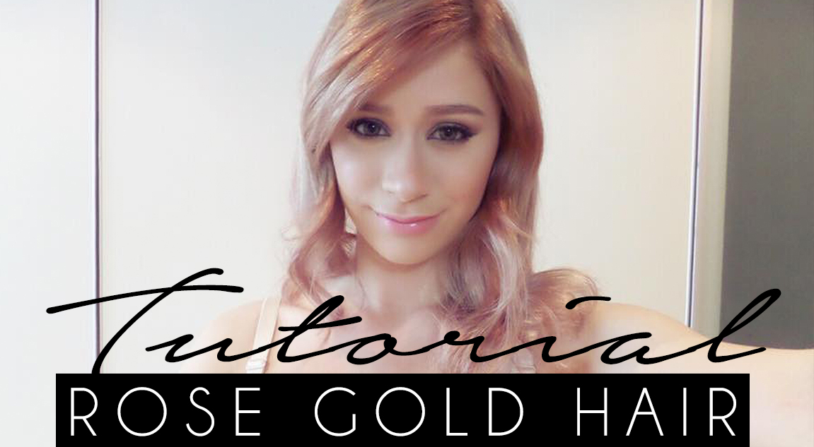 ROSE GOLD HAIR TUTORIAL | How to Get Rose Gold Hair