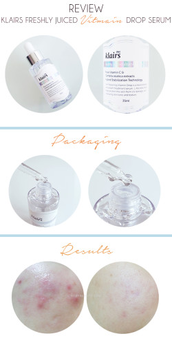 VITAMIN C | KLAIRS FRESHLY JUICE VITAMIN DROP SERUM REVIEW