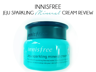 INNISFREE JEJU SPARKLING MINERAL CREAM REVIEW | Best Cream for Dry Skin