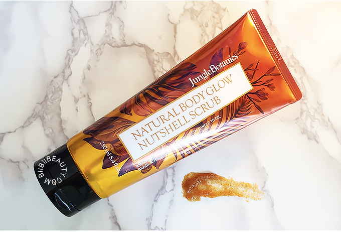 JUNGLE BOTANICS Natural Body Glow Nutshell Scrub Review