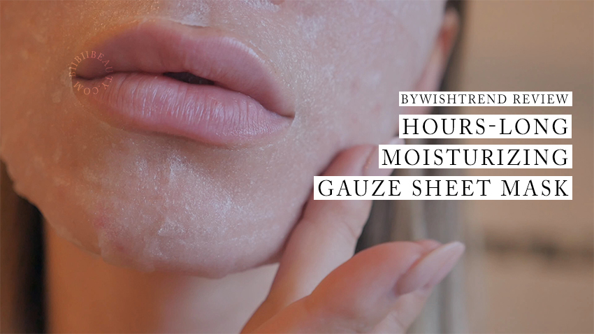 Hours Long Moisturizing Gauze Sheet Mask Review