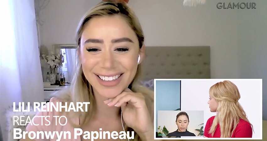 Lili Reinhart Reactions to My Makeup Tutorial