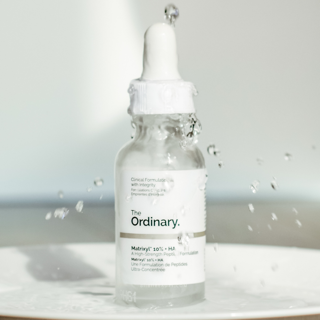 Deciem The Ordinary Matrixyl 10% + HA Review - Skincare Anti-aging biibiibeauty bronwyn papineau